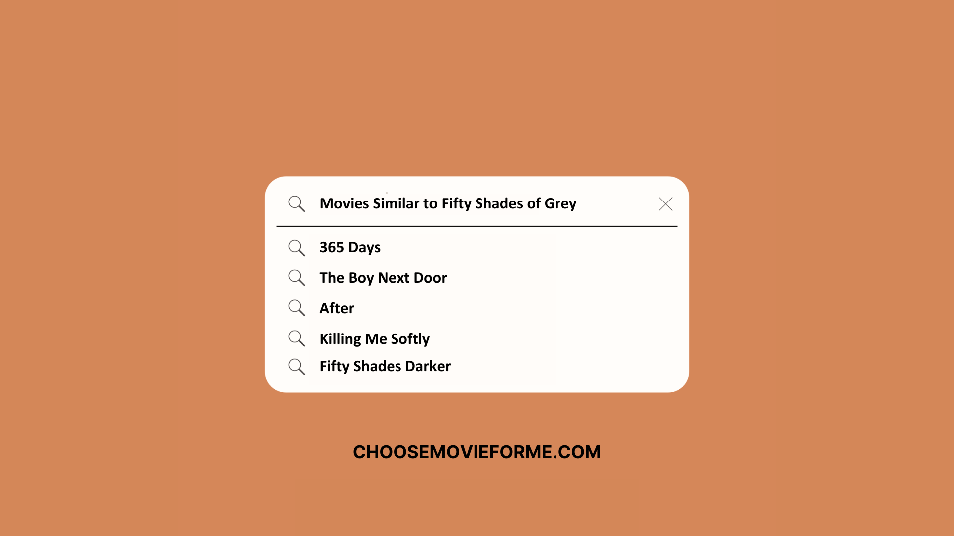 Movies Similar to Fifty Shades of Grey