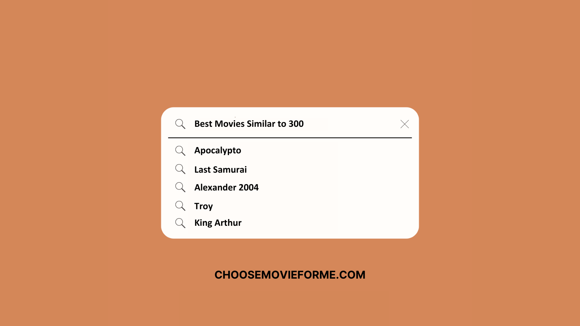 Five Best Movies Similar to 300